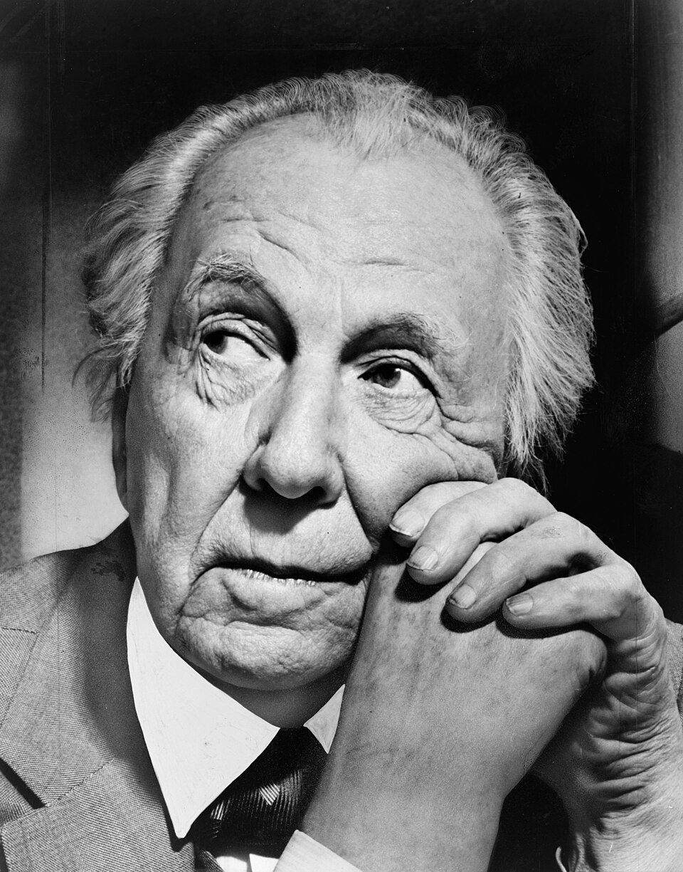 Frank Lloyd Wright in 1954.