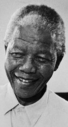 Nelson Mandela in 1994.